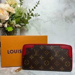 🔥 LOUIS VUITTON RETIRO MONOGRAM ZIPPY WALLET 🔥
